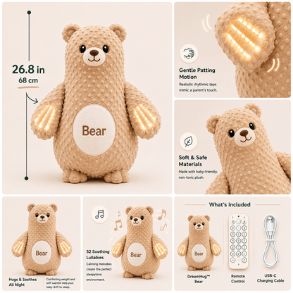 DreamHug™ Soothing Sleep Companion - Lemora Co